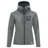 DRYFRAME® DRY TECH WATER RESISTANT FLEECE FULL ZIP HOODED LADIES' JACKET Thumbnail