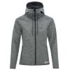 DRYFRAME® DRY TECH WATER RESISTANT FLEECE FULL ZIP HOODED LADIES' JACKET Thumbnail